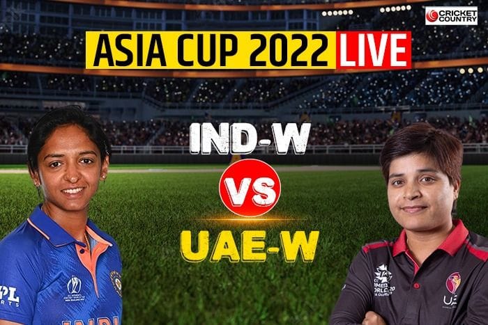 LIVE Score IND vs UAE Women T20, Asia Cup 2022: UAE Lose 3 Early Wicket In Chase Of 179 Runs